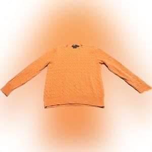Oversized ralph Lauren cashmere sweater in apricot